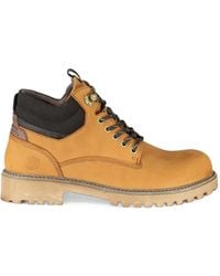 Lumberjack - Lace-Up Leather Boots - Lyst