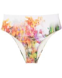 Lenny Niemeyer - Graphic-Print Bikini Bottoms - Lyst