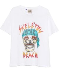 GALLERY DEPT. - T-Shirt À Imprimé Squelette - Lyst