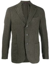 The Gigi - Single-Breasted Checked Blazer - Lyst