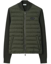 Burberry - Quilted Nylon And Wool Jacket - Lyst