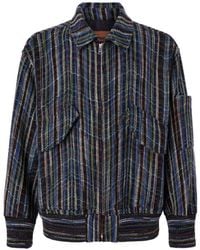 Missoni - Zigzag-Knit Zip-Up Jacket - Lyst