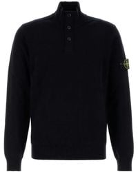 Stone Island - High-Neck Sweater - Lyst