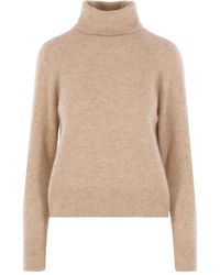 Zanone - Turtleneck Ribbed-Edge Sweater - Lyst