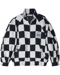 Undercover - X Frgmt Women Checker Blouson - Lyst