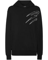 Philipp Plein - Graphic-Print Hoodie - Lyst