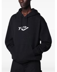 Y-3 - Sudadera Con Capucha Y Logo - Lyst