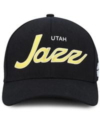 Mitchell & Ness - Nba Team Script 2.0 Stretch Snapback Cap - Lyst