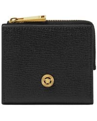 Versace - Medusa Biggie Leather Wallet - Lyst