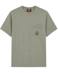 Parajumpers - T-Shirt Neel À Patch Logo - Lyst