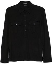 Tom Ford - Fine-Knit Shirt - Lyst