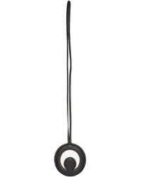 Marine Serre - Crescent Moon Leather Keyring - Lyst