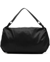 discord Yohji Yamamoto - Logo-Patch Gathered Shoulder Bag - Lyst