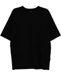 Juun.J - Logo-Embroidered Dropped-Shoulder T-Shirt - Lyst
