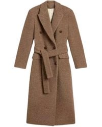 Golden Goose - Double-Breasted Belted Coat - Lyst