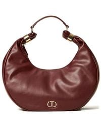 Twinset - Mittelgroße Eclipse Schultertasche mit Sichelform - Lyst