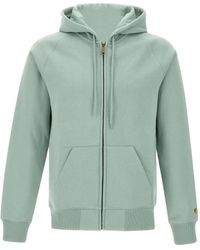 Carhartt - Felpa Chase Con Cappuccio - Lyst