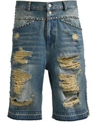 BREATH - Stud-Embellished Shorts - Lyst