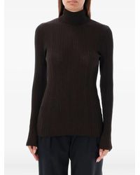 Rhea - Pull Nervuré À Col Roulé - Lyst