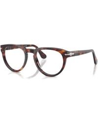 Persol - Round-Frame Glasses - Lyst