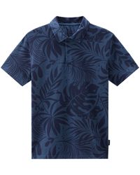 Woolrich - Tropical Short-sleeved Polo Shirt - Lyst