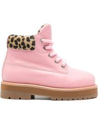 PDF - Strada Low Cheetah-Print Boots - Lyst