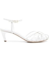 Semicouture - 65Mm Caged Sandals - Lyst