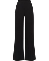 Maliparmi - Pressed-Crease Flared Trousers - Lyst