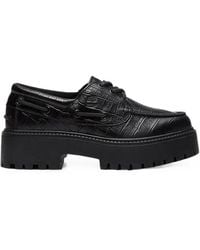 Timberland - Croc-Effect Platform Boat Shoes - Lyst