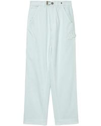 Objects IV Life - Logo-Print Straight-Leg Jeans - Lyst