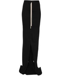 Moncler - Cotton Long Skirt - Lyst