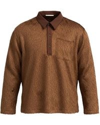 Song For The Mute - Pocket Long-Sleeve Polo Shirt - Lyst