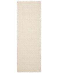 Tory Burch - T Monogram Floral Oblong Scarf - Lyst