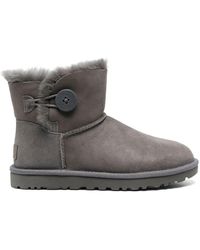 UGG - Mini Bailey Button Ii Suede Boots - Lyst