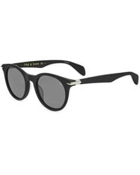 Rag & Bone - Round-Frame Sunglasses - Lyst