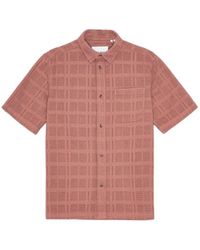 Les Deux - Charlie Checked Short-Sleeve Shirt - Lyst