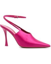 Givenchy - Pointed-Toe Wrap-Around Heeled Pumps - Lyst