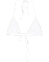 Frankie's Bikinis - X Jennie Nick Crochet Triangle Bikini Top - Lyst