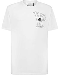 Philipp Plein - Wire Frame Cotton T-shirt - Lyst