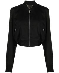 Rick Owens - クロップド ボンバージャケット - Lyst