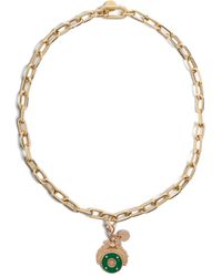 La DoubleJ - Medallion Charm Pendant - Lyst