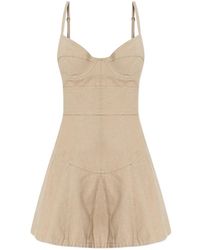 DSquared² - Bustier-Style Flared Dress - Lyst