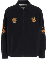 Y's Yohji Yamamoto - Embroidered Jacket - Lyst