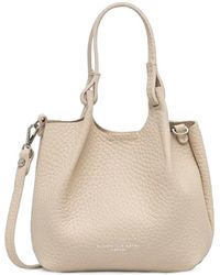 Gianni Chiarini - Dua Pebbled Leather Shoulder Bag - Lyst
