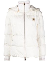 Lorena Antoniazzi - Logo-Patch Padded Jacket - Lyst