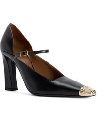 Giuseppe Zanotti - Leather Heeled Pumps - Lyst