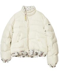 Undercover - Floral-trim Puffer Jacket - Lyst