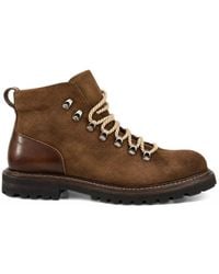 Franzese Collection - Saint Moritz Leather Ankle Boots - Lyst