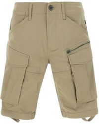 G-Star - Organic Cotton-Blend Cargo Shorts - Lyst