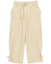 3.1 Phillip Lim - Belted Pocket Trousers - Lyst